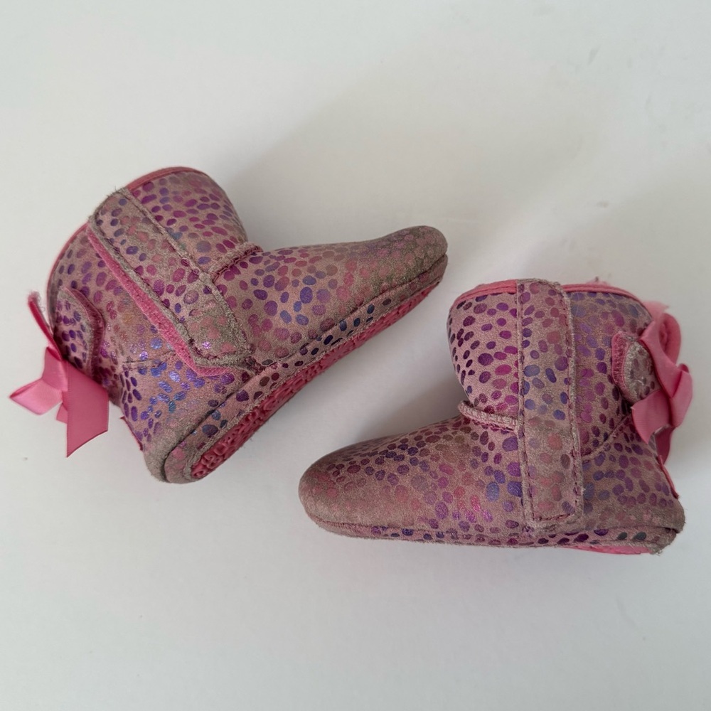 UGG Kid's Jesse Bow II Spots Boots Size 2/3